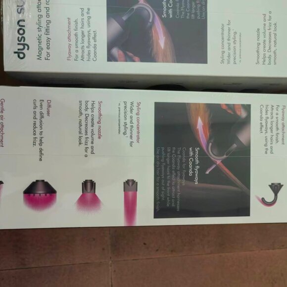 Dyson Supersonic Hair Dryer HD08 Copper V9 Motor 5 Attachments Brand New Sealed - Picture 3 of 10